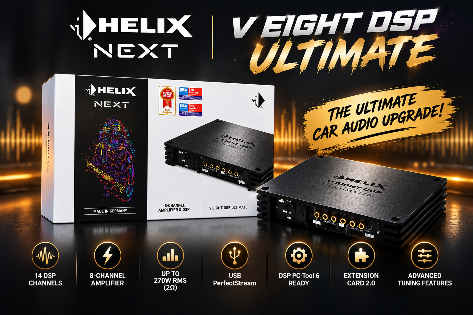 🔊 WIN THE NEW HELIX V EIGHT ULTIMATE DSP!